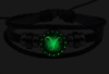 Jungfrau - Lumineszenz Armband mit Sternzeichen